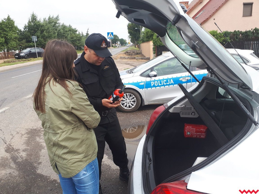 Sprawdzali wyposażenie pojazdów i zadawali kierowcom nietypowe pytanie