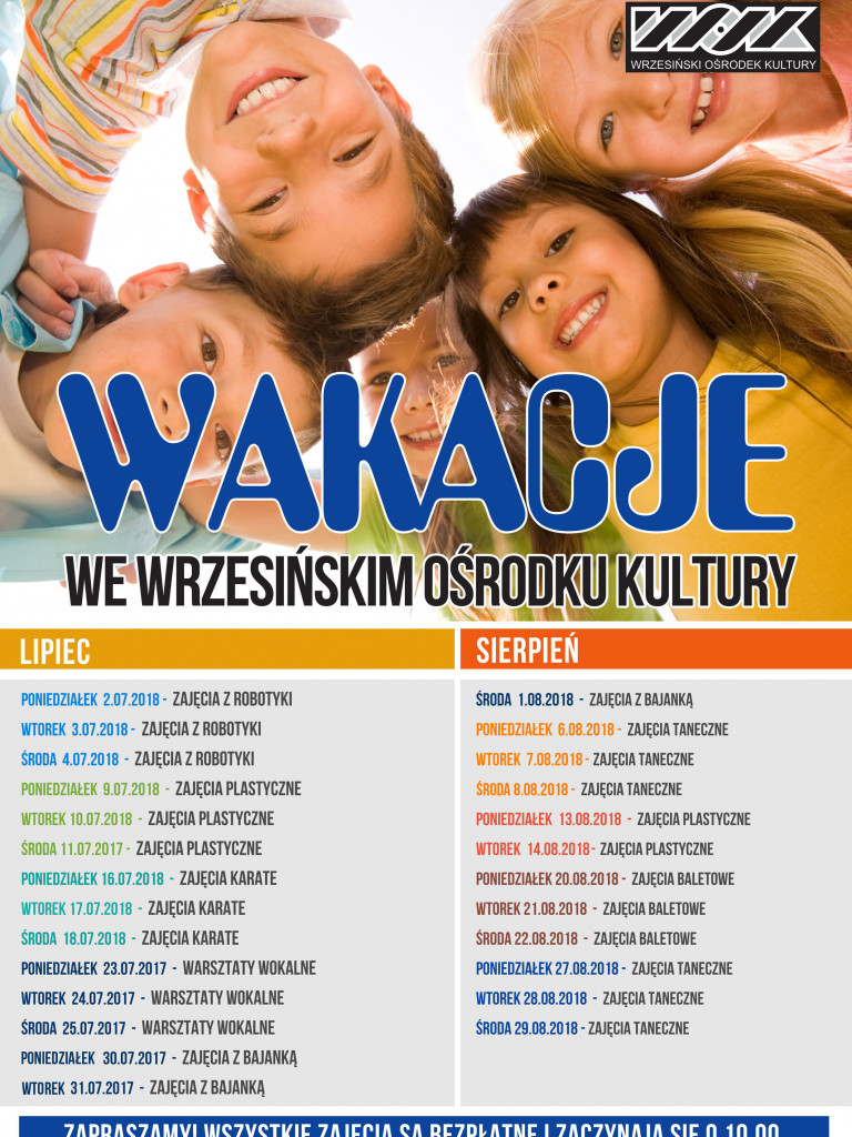Kolorowe marzenia o wakacyjnych podróżach. W WOK-u trwają warsztaty plastyczne