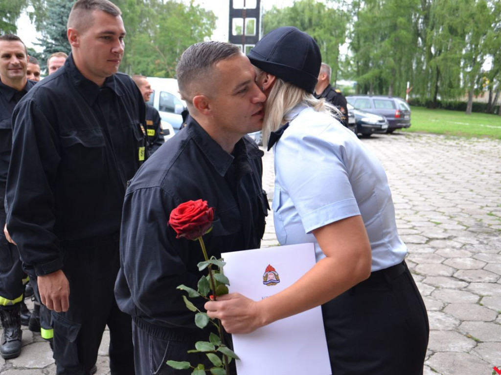 Wrzesińska strażaczka najlepsza na kursie. Pracownicy komendy nie ukrywają dumy