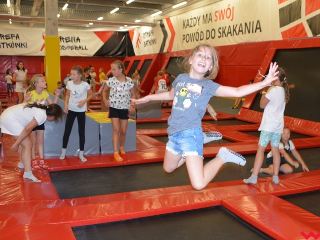 Półkolonie WOSR-u powodem do skakania z radości