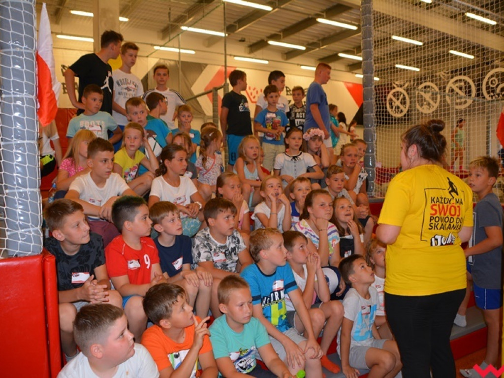 Półkolonie WOSR-u powodem do skakania z radości