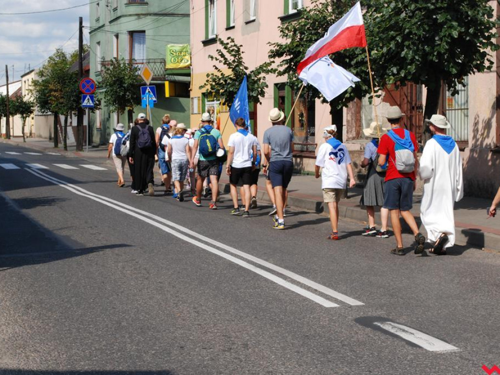 Pielgrzymka na Jasną Górę. Pątnicy zawitali dziś do Pyzdr