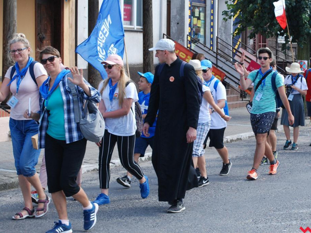 Pielgrzymka na Jasną Górę. Pątnicy zawitali dziś do Pyzdr