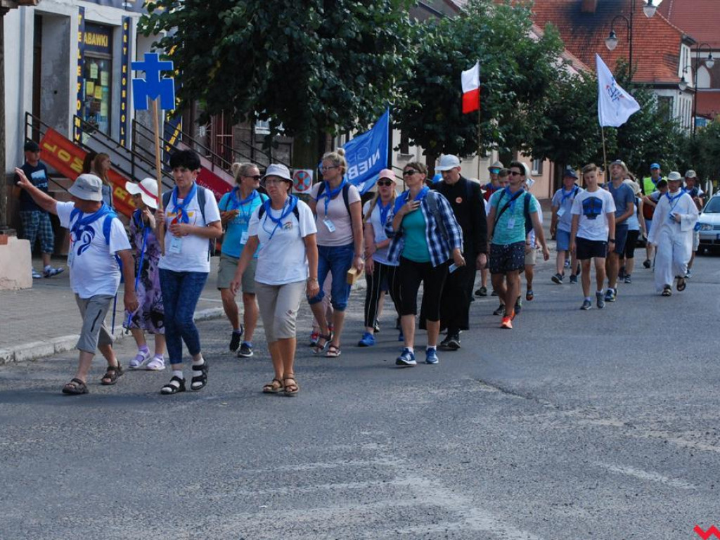 Pielgrzymka na Jasną Górę. Pątnicy zawitali dziś do Pyzdr