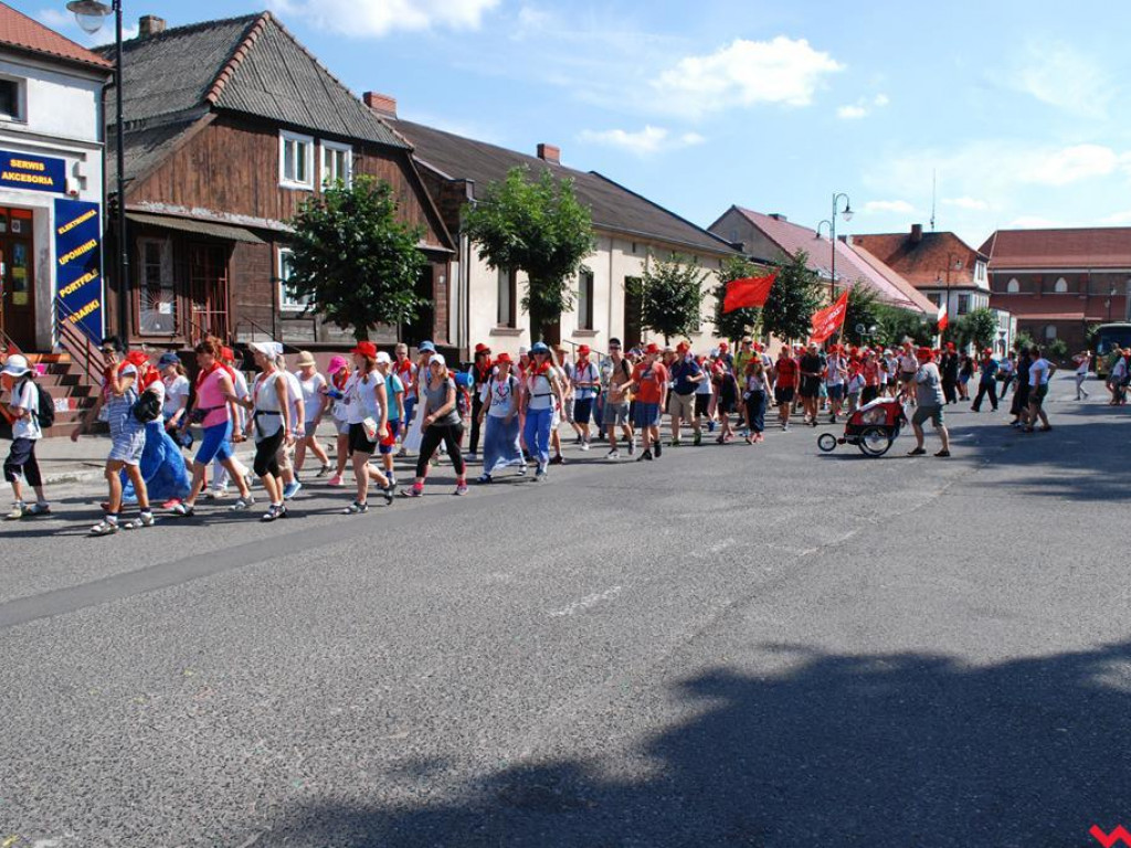 Pielgrzymka na Jasną Górę. Pątnicy zawitali dziś do Pyzdr