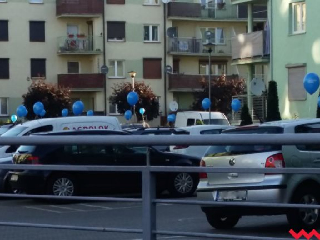 Miła niespodzianka na  dzień dobry. Inea zabalonowała osiedle