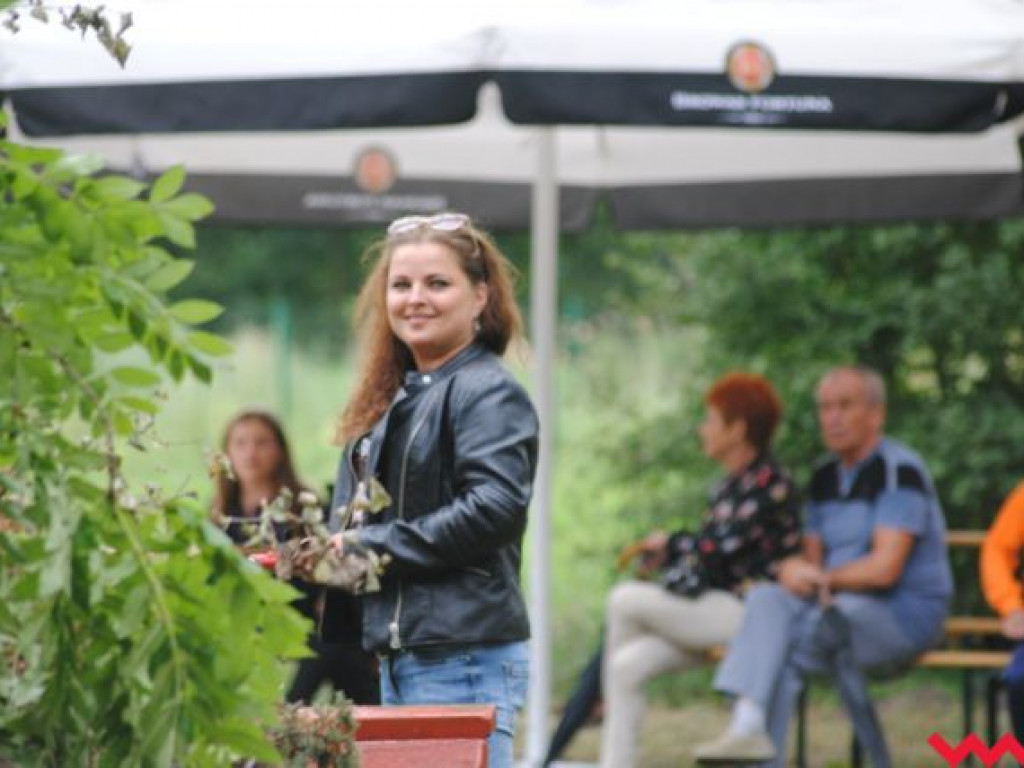 Pokaz strażacki podczas Nocy Rockowej w Gutowie Wielkim