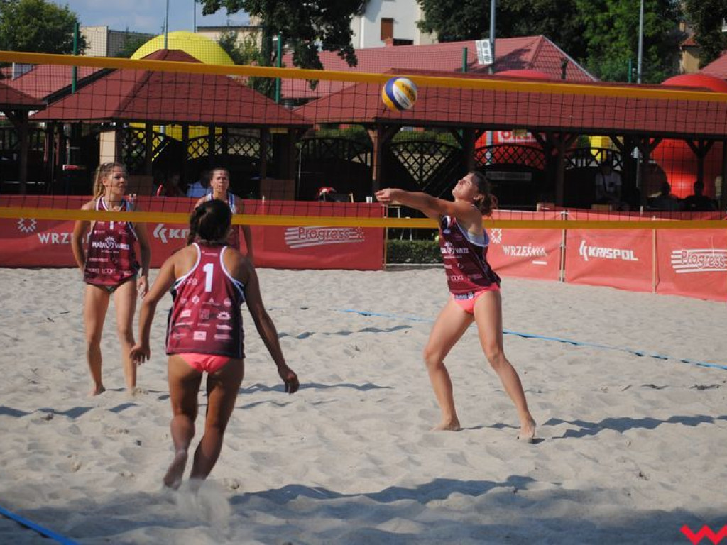 Kolejny turniej Plaża Wrze w toku. Sukces siatkarzy z Wrześni
