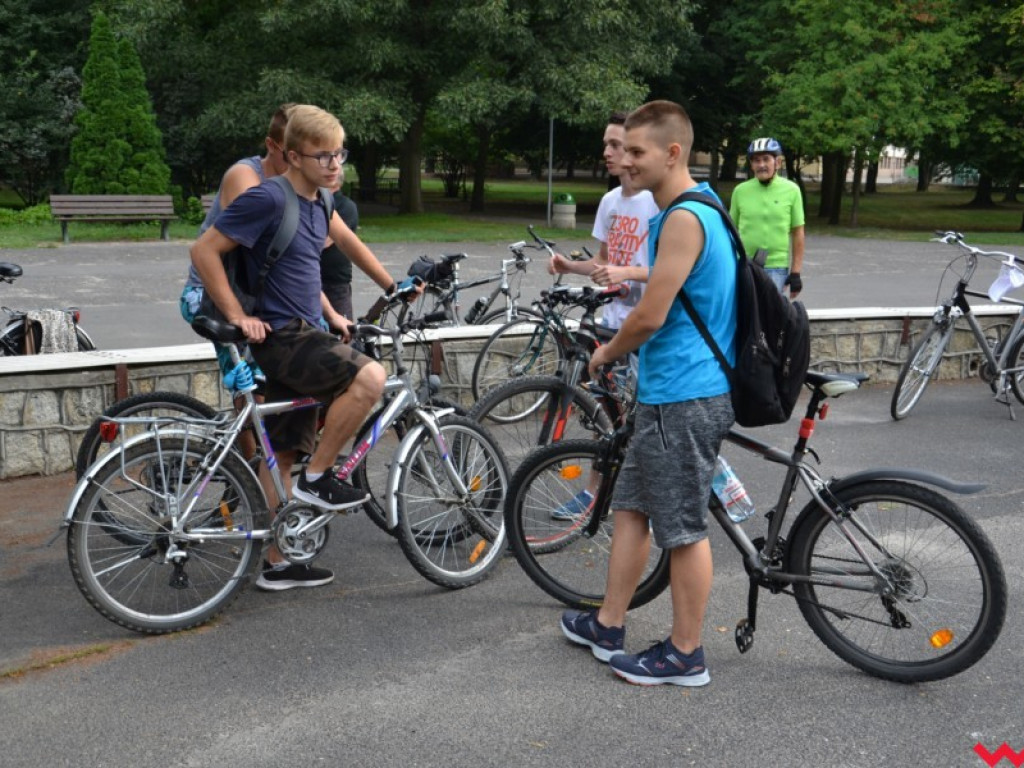 Udany rajd rowerowy Doliną Wrześnicy.  Dobrą zabawę połączono z edukacją przyrodniczą