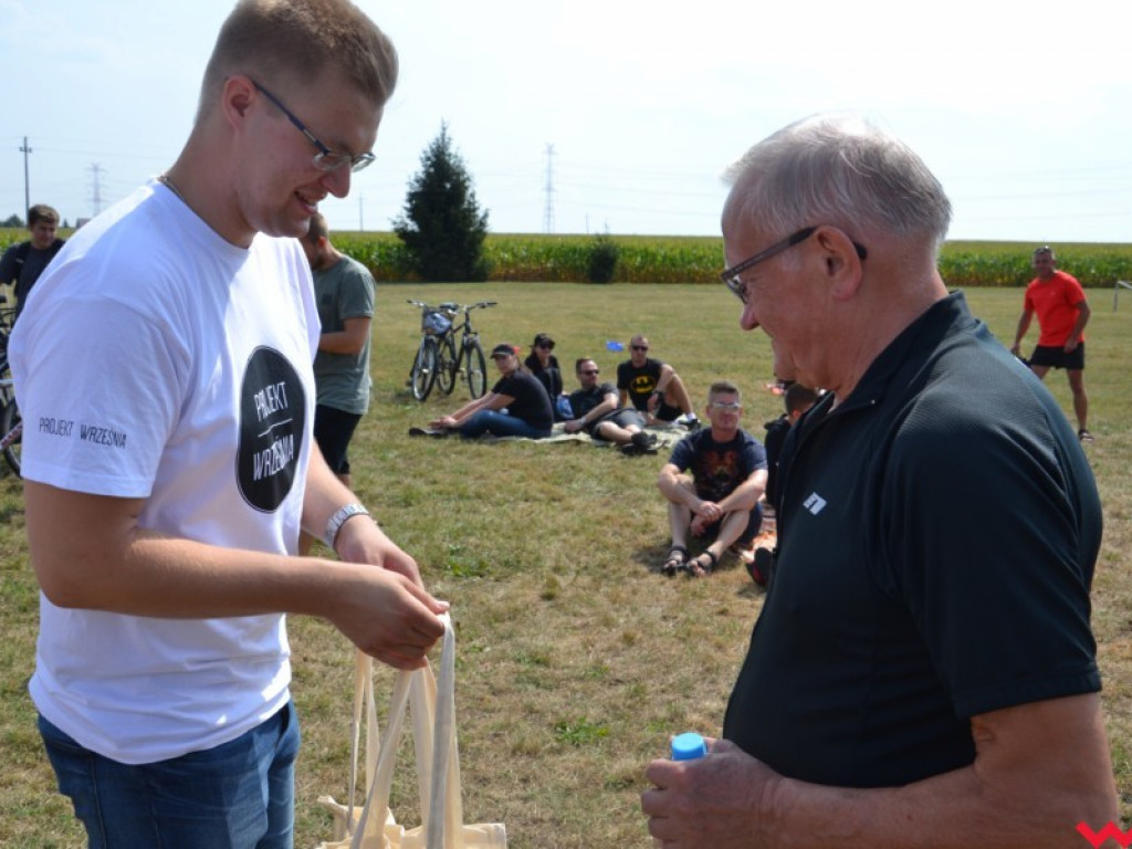 Udany rajd rowerowy Doliną Wrześnicy.  Dobrą zabawę połączono z edukacją przyrodniczą