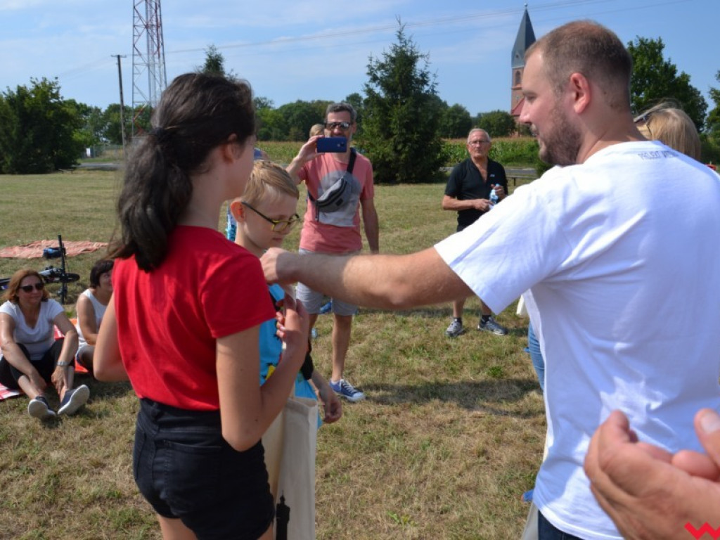 Udany rajd rowerowy Doliną Wrześnicy.  Dobrą zabawę połączono z edukacją przyrodniczą