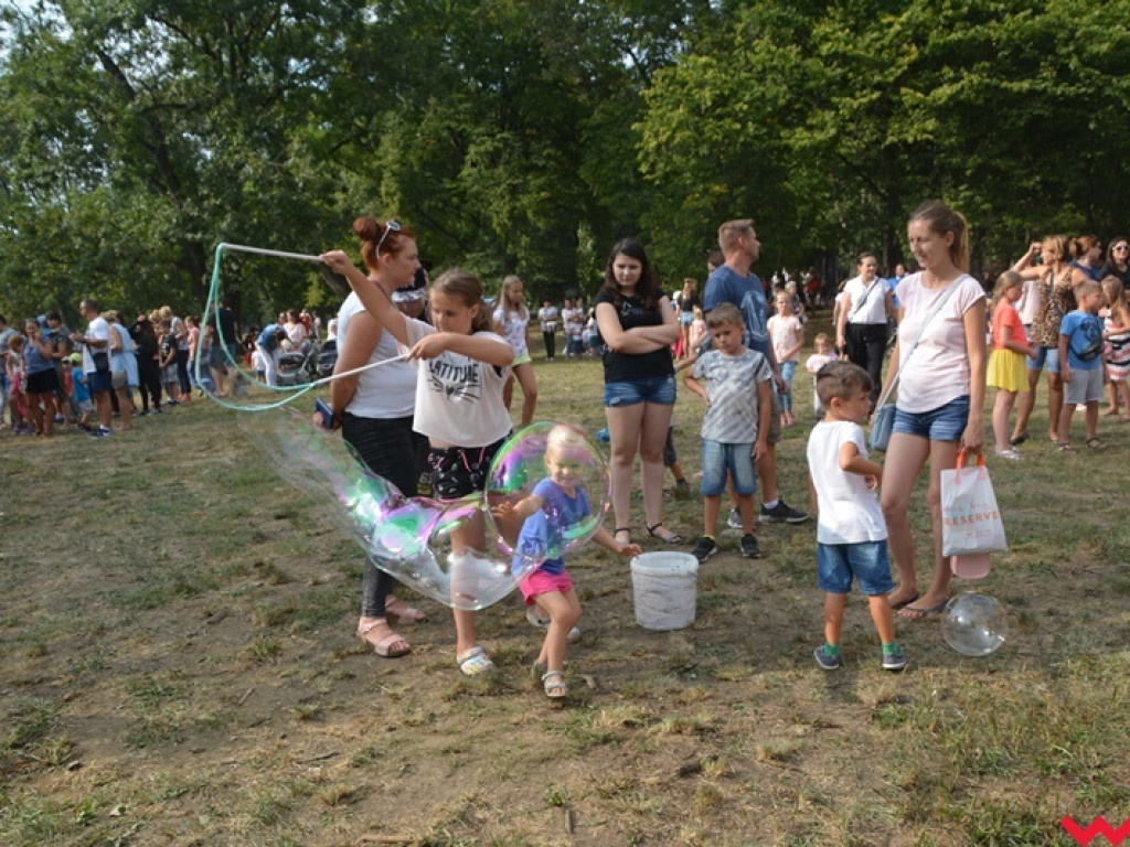 Można dmuchać bańki, a można się w nich schować, czyli Festiwal Baniek Mydlanych za nami