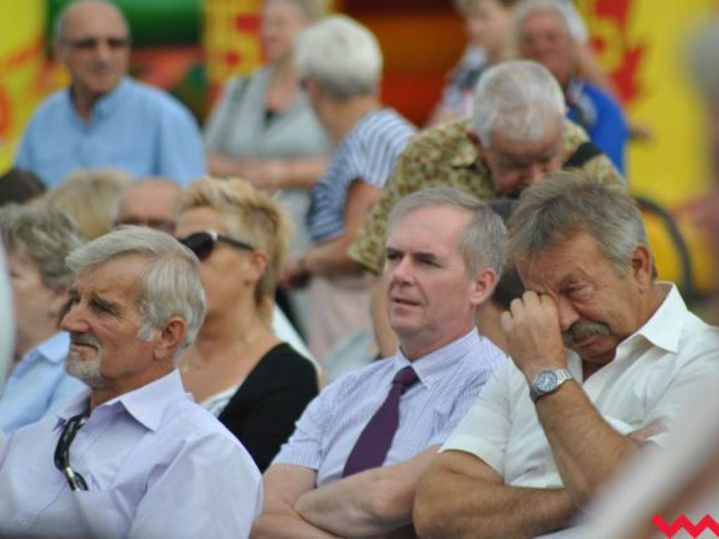 Zespół Śląsk zachwycił uczestników dożynek gminnych w Nowym Folwarku