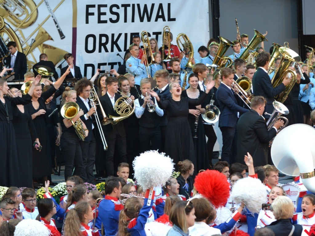 Eksplozja energii w amfiteatrze na zakończenie festiwalu orkiestr
