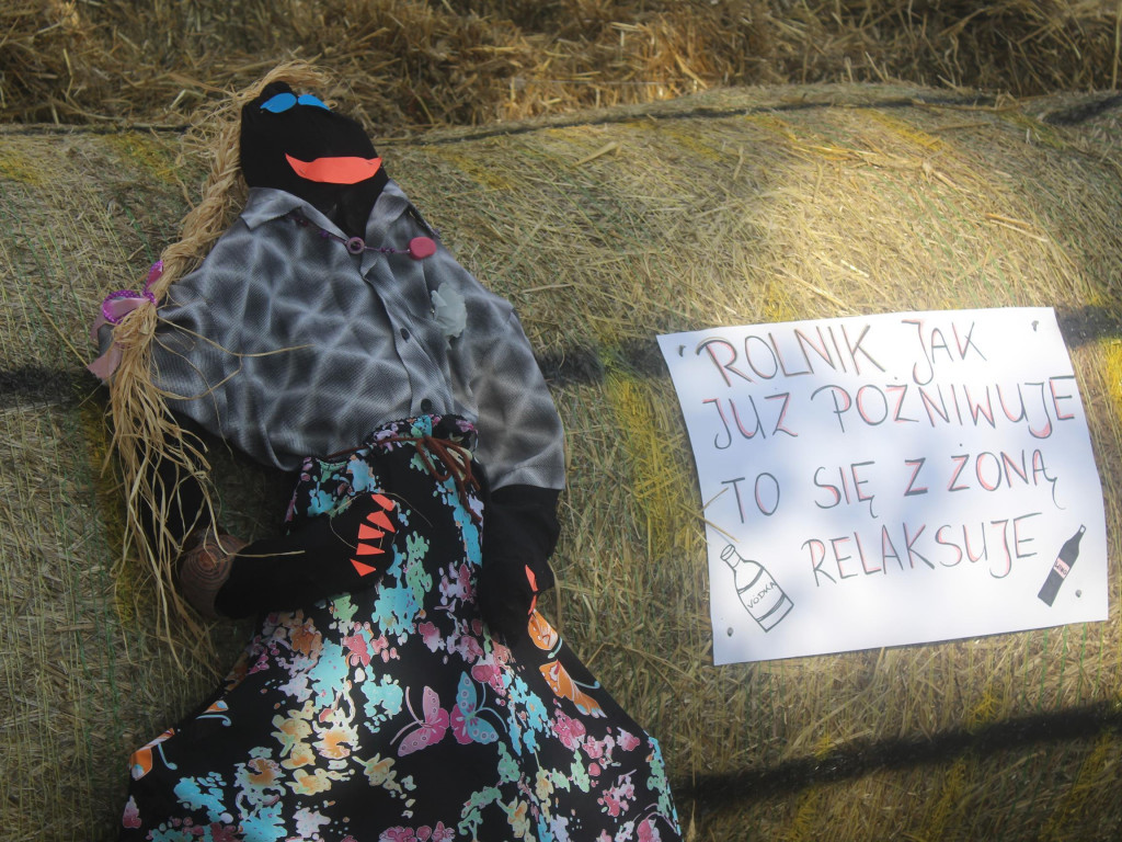 Uroczyście podziękowali na zebrane plony. Dożynkowe świętowanie w Targowej Górce