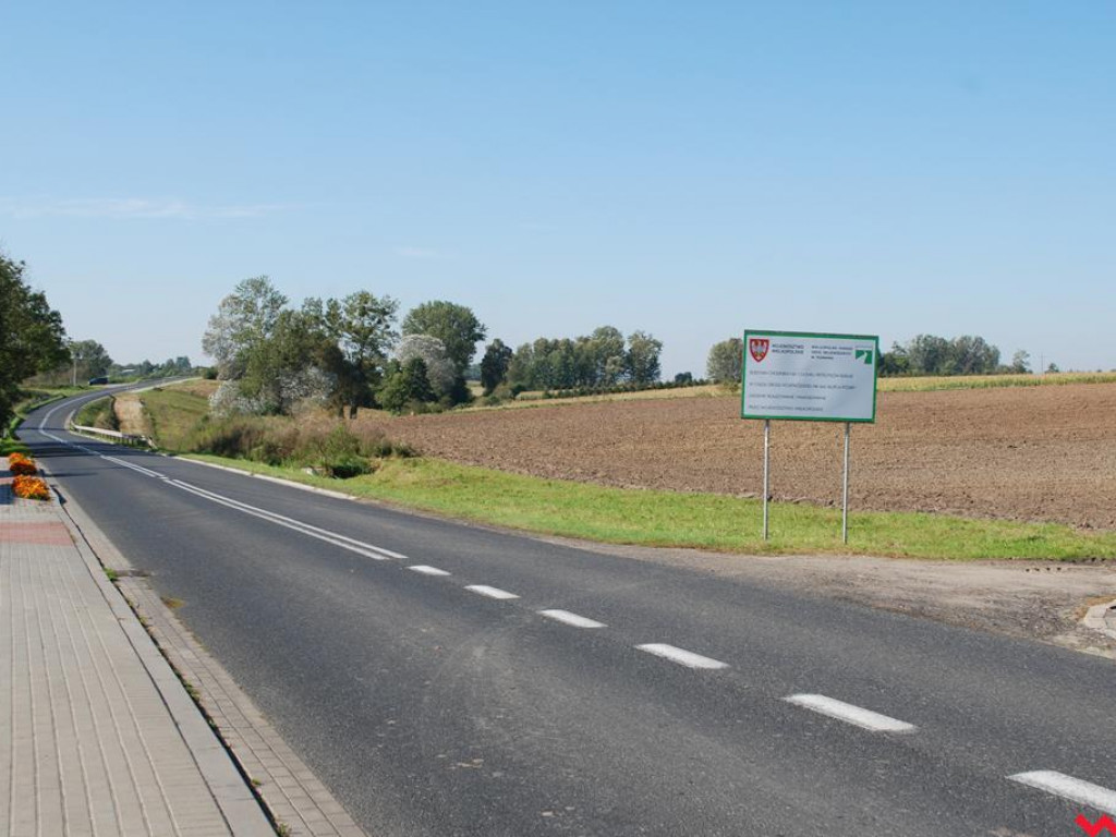 Zgodnie z obietnicą wicemarszałka województwa, chodnik w Ratajach w przyszłym roku