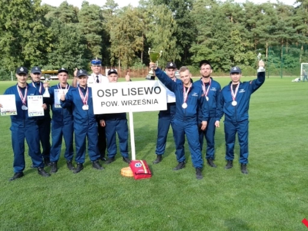 Strażacy z OSP Lisewo trzecią ekipą w Wielkopolsce