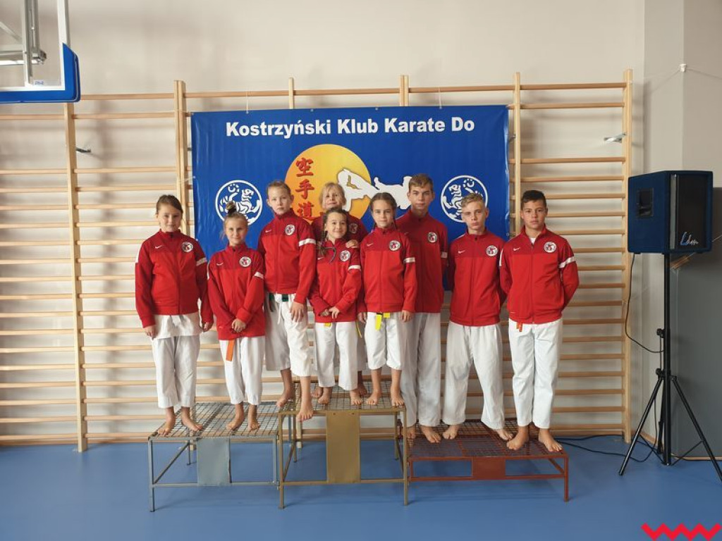 Udany początek sezonu karateków WKK. Medale wrześnian podczas turnieju w Kostrzynie Wlkp.