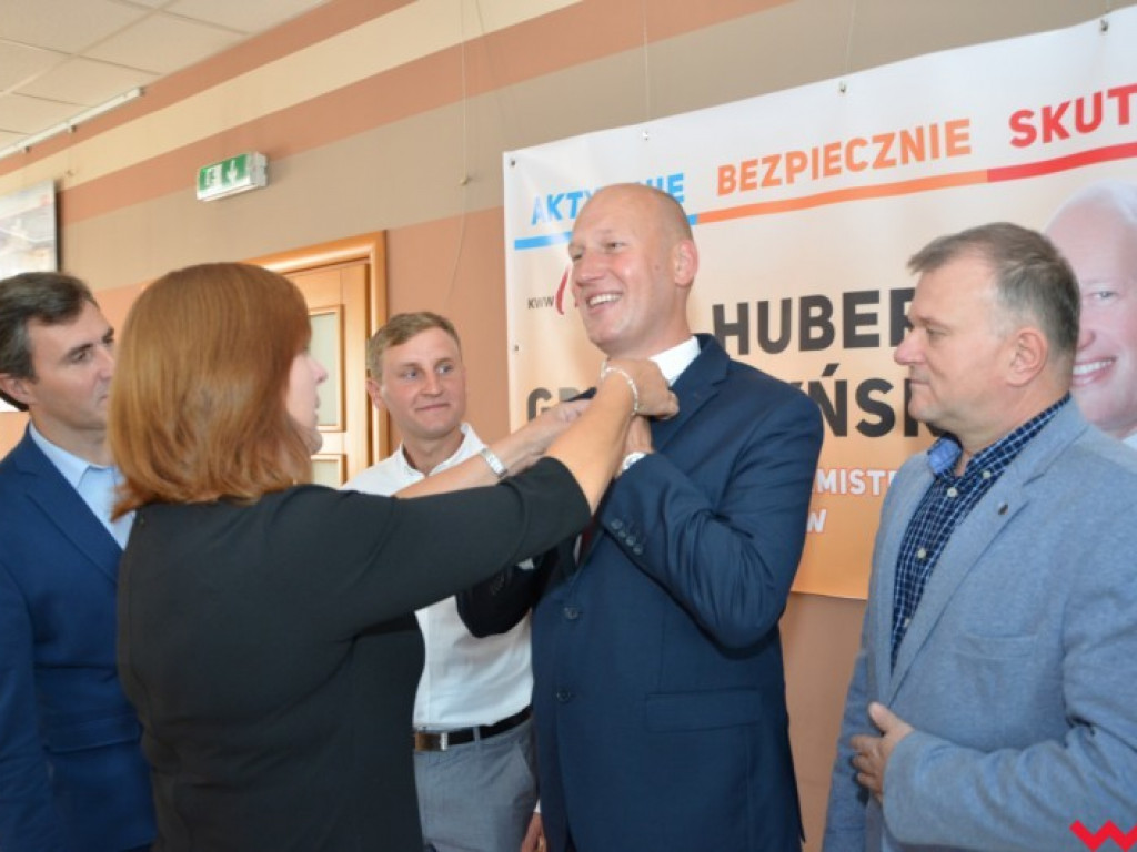 Drużyna Gruszczyńskiego „w bitwie o lepsze czasy i zmiany” obiecuje Nowe Centrum Miłosławia