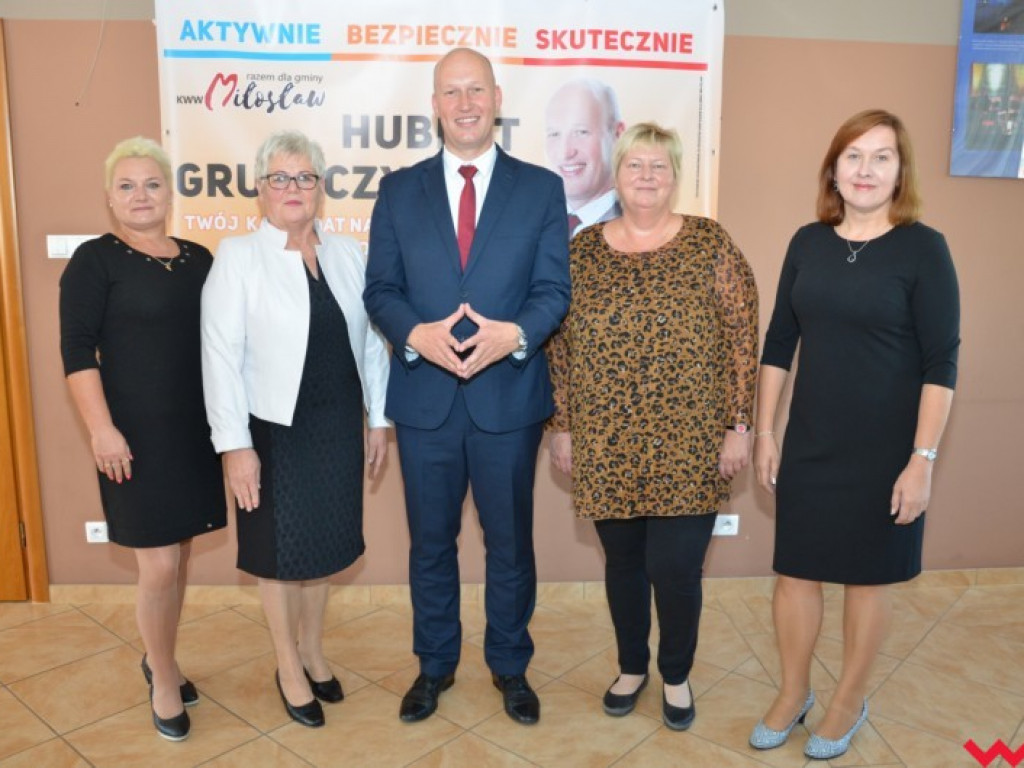 Drużyna Gruszczyńskiego „w bitwie o lepsze czasy i zmiany” obiecuje Nowe Centrum Miłosławia