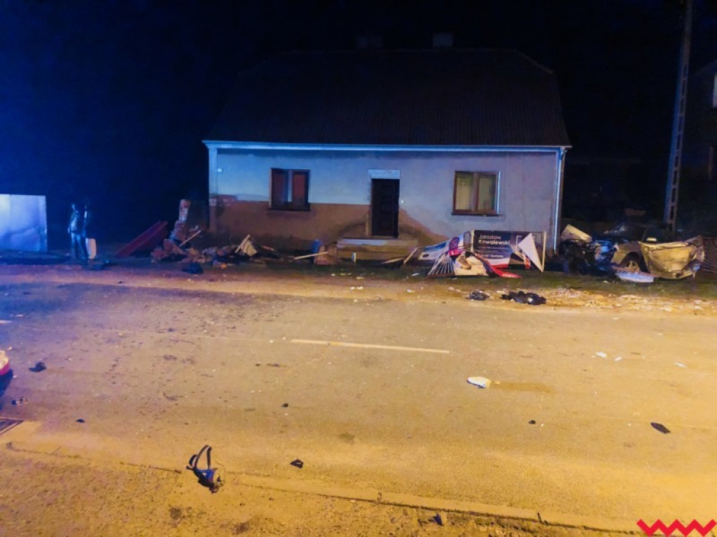Pijany kierowca spowodował wypadek. Nie żyje 20-letni mężczyzna