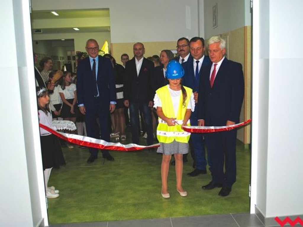 Otwarto nowe skrzydło Szkoły Podstawowej w Kaczanowie