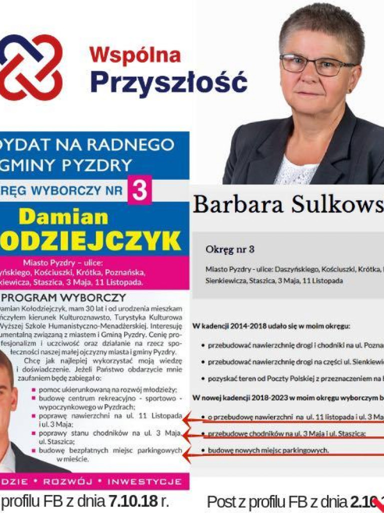 Zwrot zaczepny burmistrza Pyzdr. Skopiowali nasz program wyborczy!