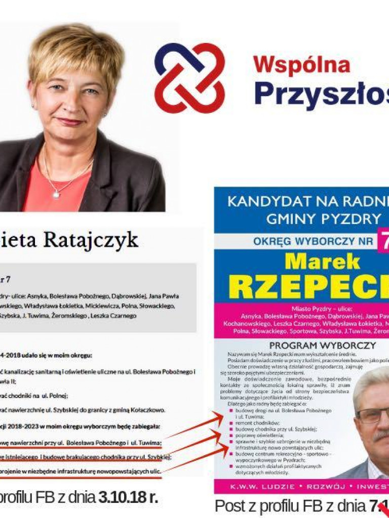 Zwrot zaczepny burmistrza Pyzdr. Skopiowali nasz program wyborczy!