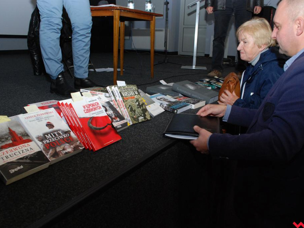 Spotkanie z Leszkiem Żebrowskim poświęcone tematyce Żołnierzy Wyklętych