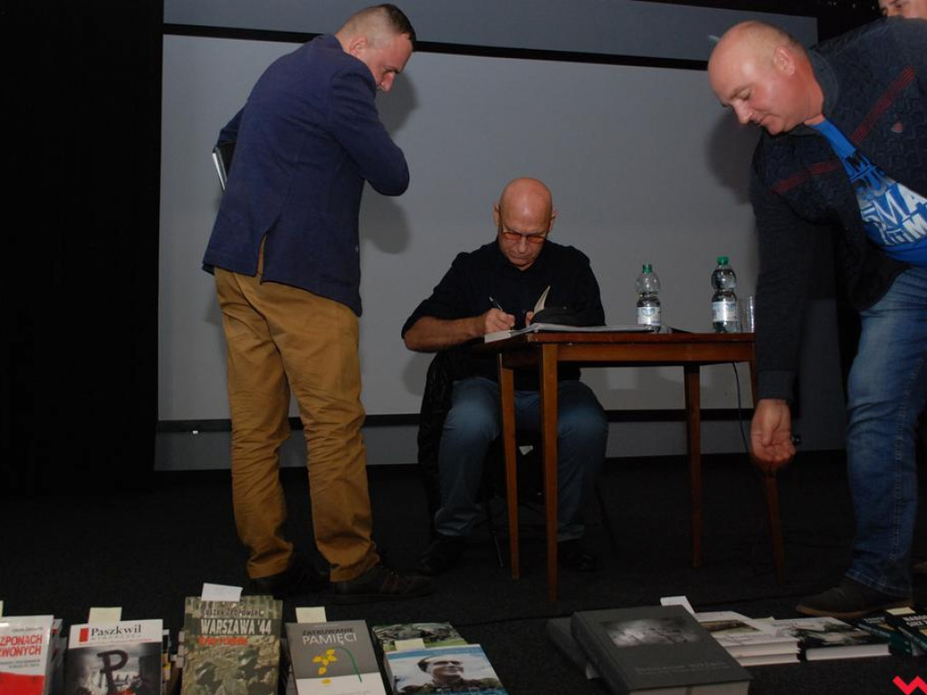 Spotkanie z Leszkiem Żebrowskim poświęcone tematyce Żołnierzy Wyklętych