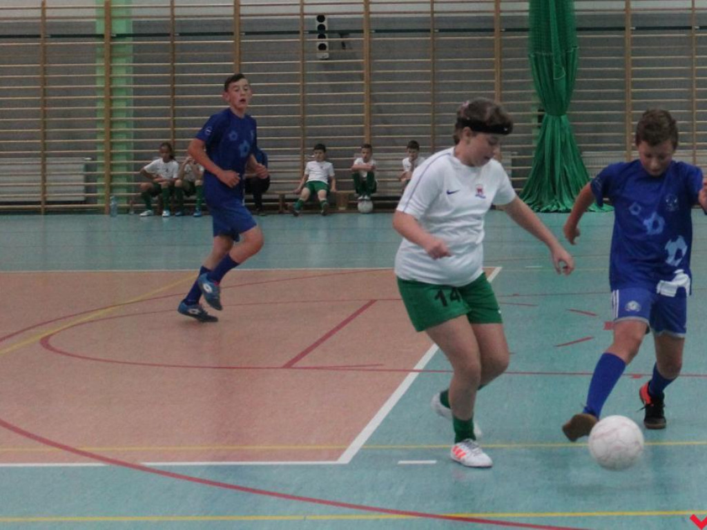 Gminny turniej halowej piłki nożnej szkół podstawowych