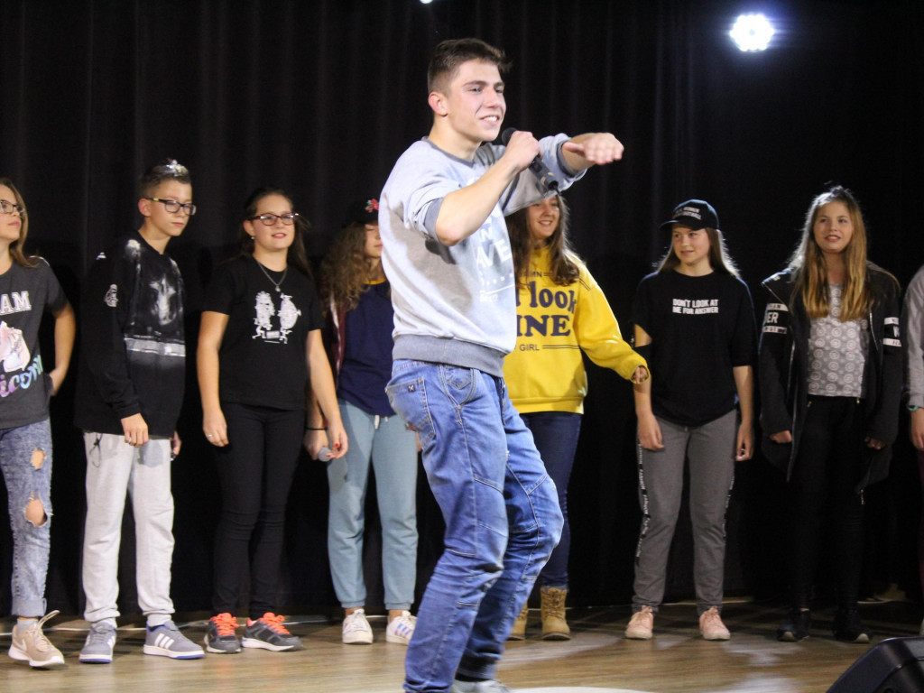Hip-hopem weszli w kulturę. Uczniowie szkoły w Zasutowie podsumowali nietypowy projekt