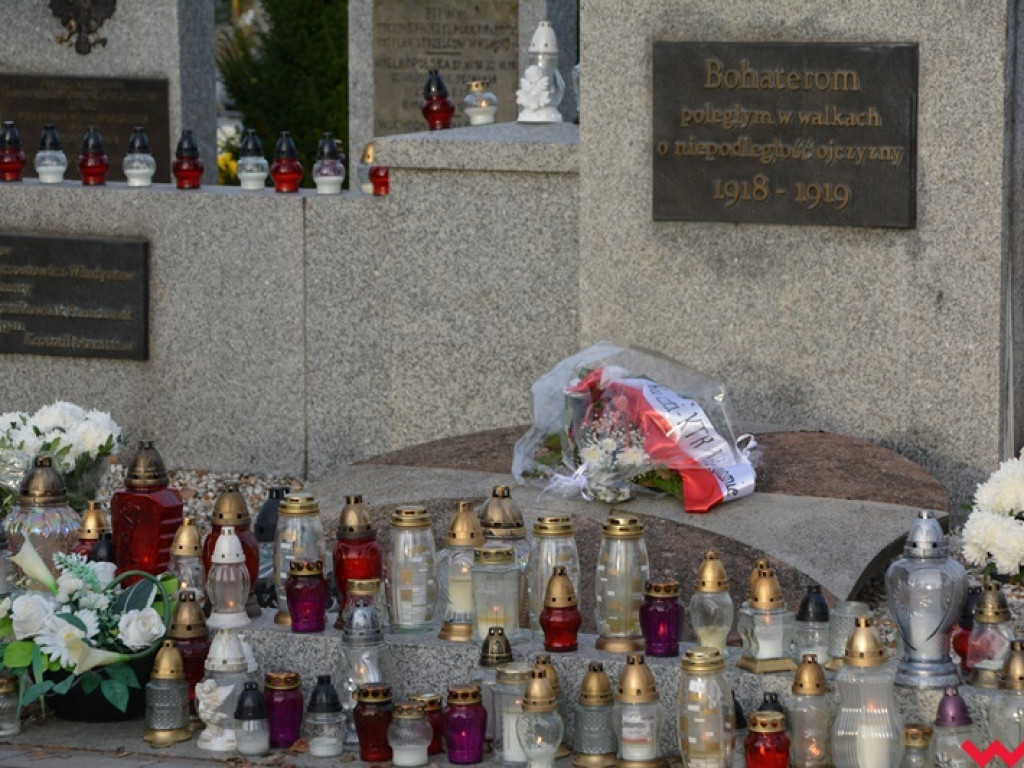 Dzień Wszystkich Świętych na wrzesińskich cmentarzach