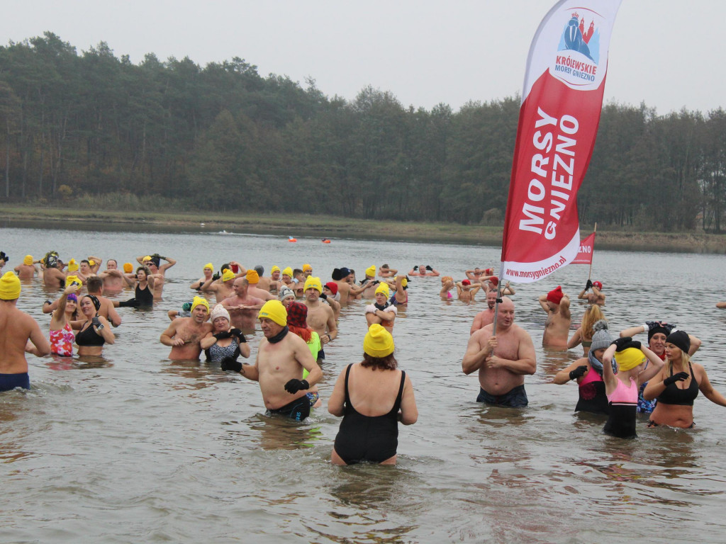 Czekają na zimę, ale wskoczyli już do wody. Morsy rozpoczęły chłodne kąpiele