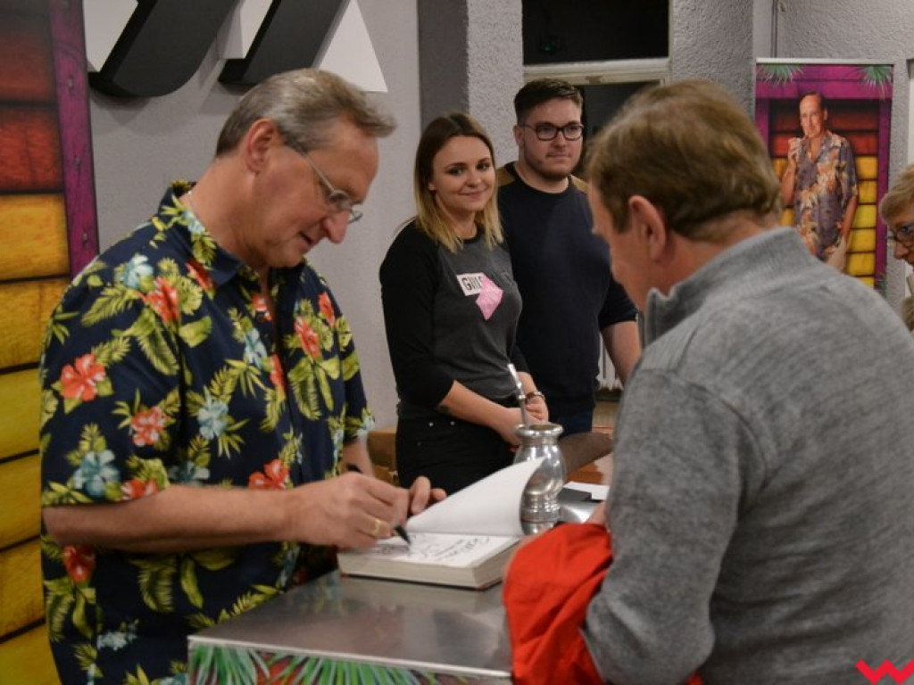  Prawie czterysta osób na kolejnym wrzesińskim występie Wojciecha Cejrowskiego