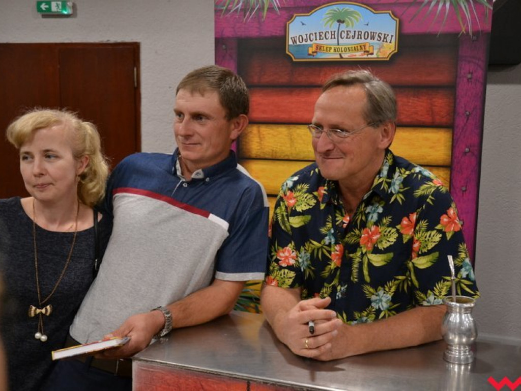  Prawie czterysta osób na kolejnym wrzesińskim występie Wojciecha Cejrowskiego