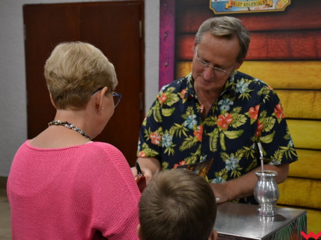  Prawie czterysta osób na kolejnym wrzesińskim występie Wojciecha Cejrowskiego