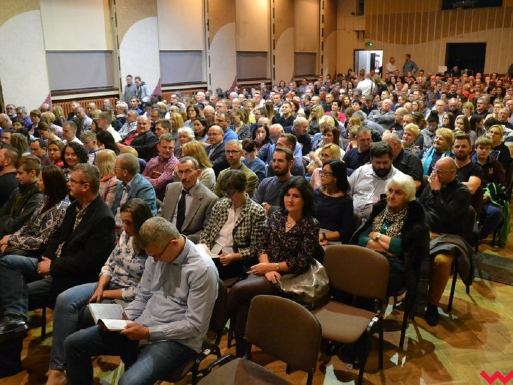  Prawie czterysta osób na kolejnym wrzesińskim występie Wojciecha Cejrowskiego