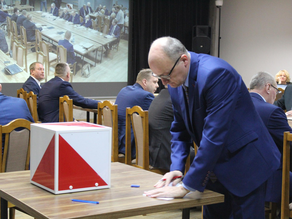 Roman Kuszak po raz drugi został wybrany przewodniczącym rady