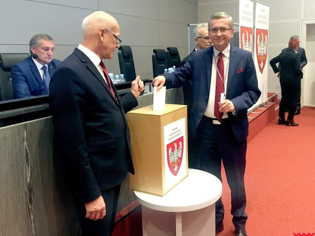 Marek Woźniak ponownie marszałkiem województwa wielkopolskiego