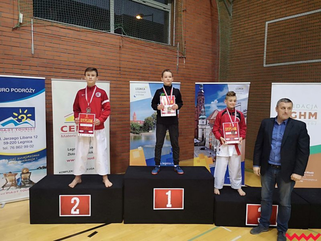 Dwa medale wrześnian. Kolejny dobry występ zawodników Wrzesińskiego Klubu Karate