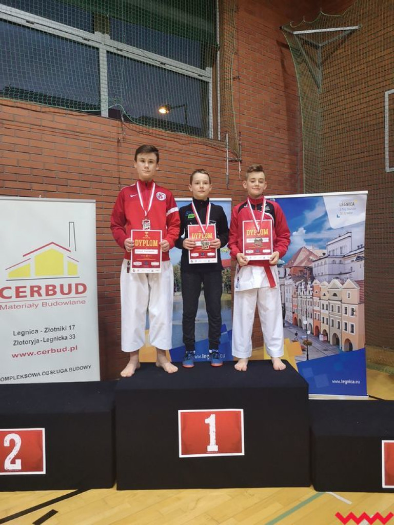 Dwa medale wrześnian. Kolejny dobry występ zawodników Wrzesińskiego Klubu Karate