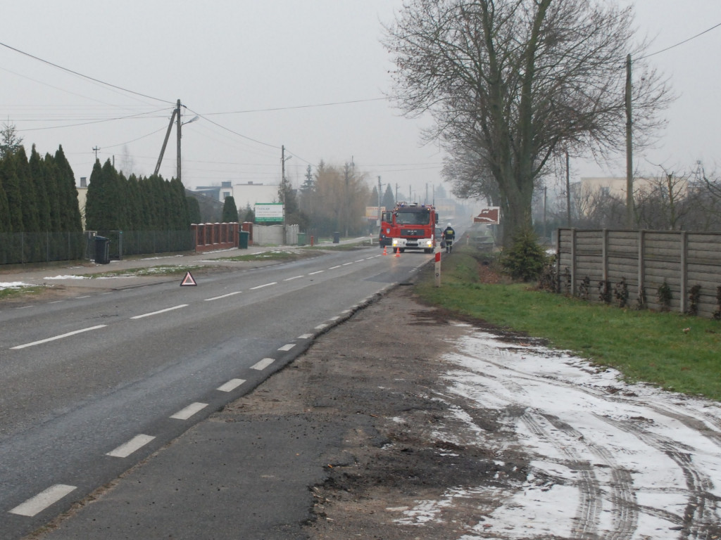 Kolizja w Pyzdrach. Nie wiadomo, kto zawinił