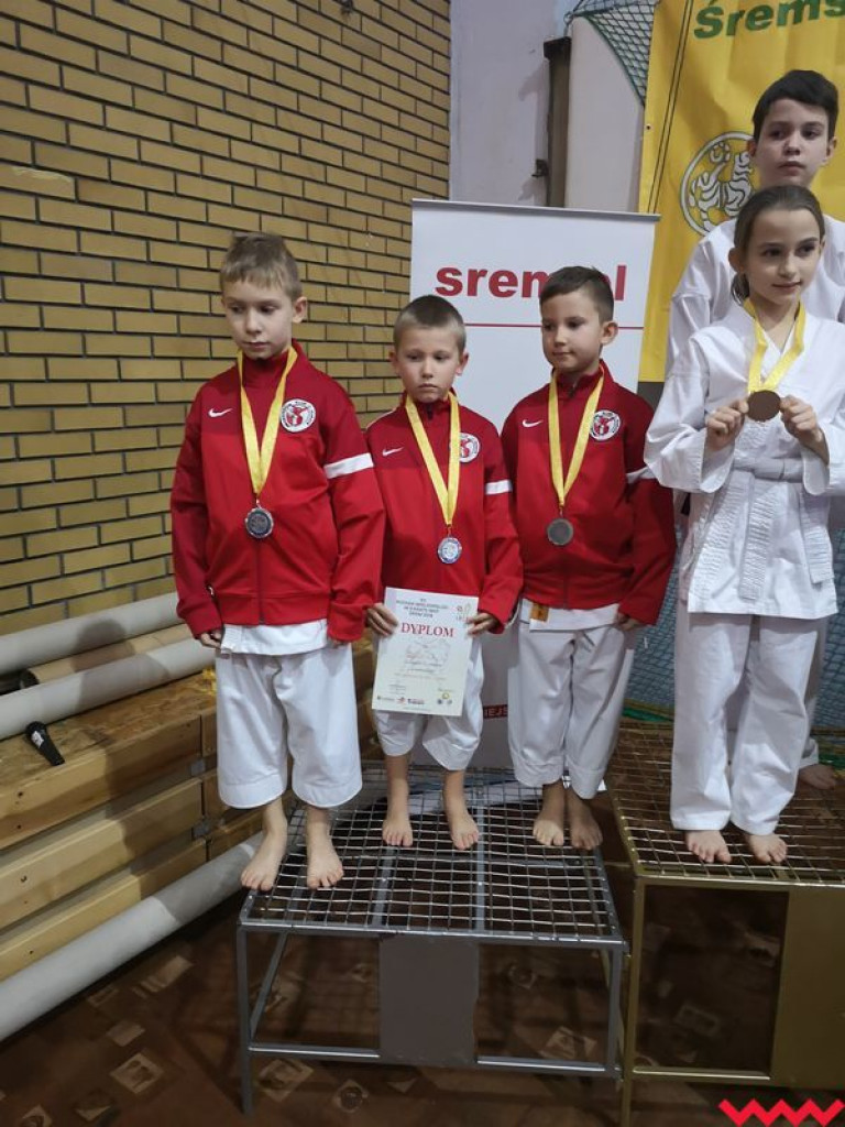 Kolejne miejsca na podium zawodników Wrzesińskiego Klubu Karate