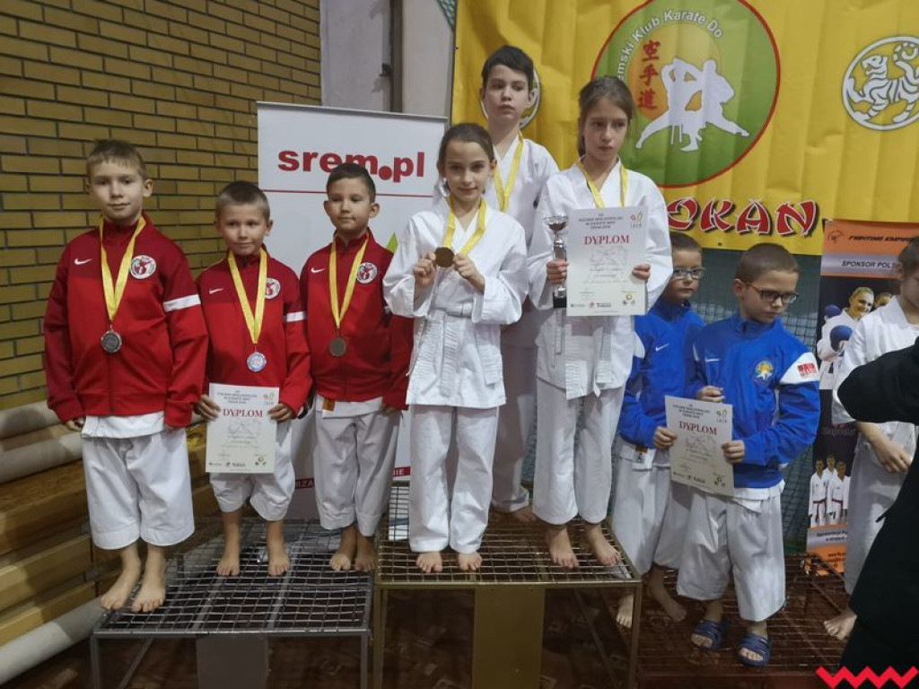 Kolejne miejsca na podium zawodników Wrzesińskiego Klubu Karate
