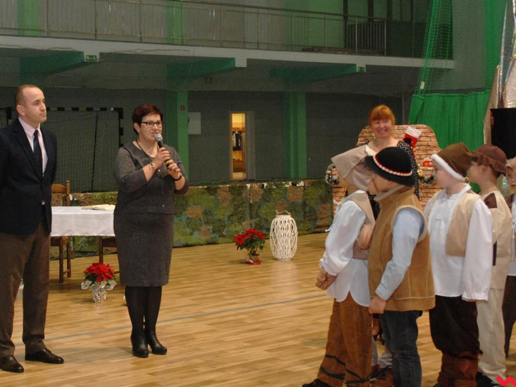 Wspólne kolędowanie w pyzdrskiej szkole