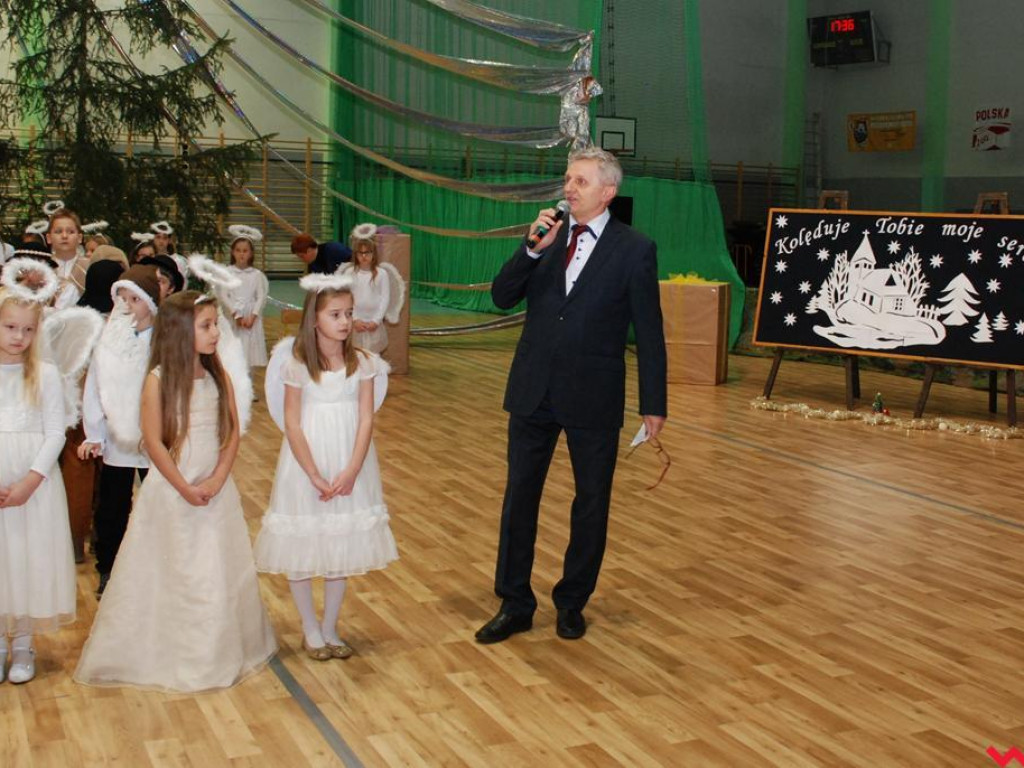 Wspólne kolędowanie w pyzdrskiej szkole