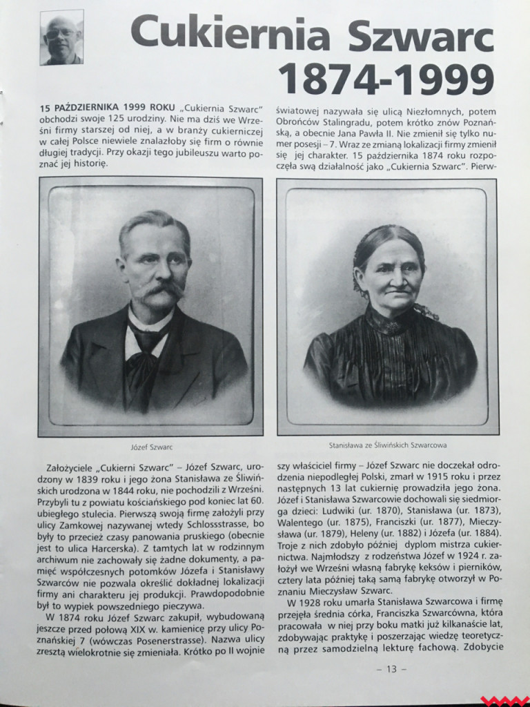 Słodka historia o wrzesińskiej niepodległości