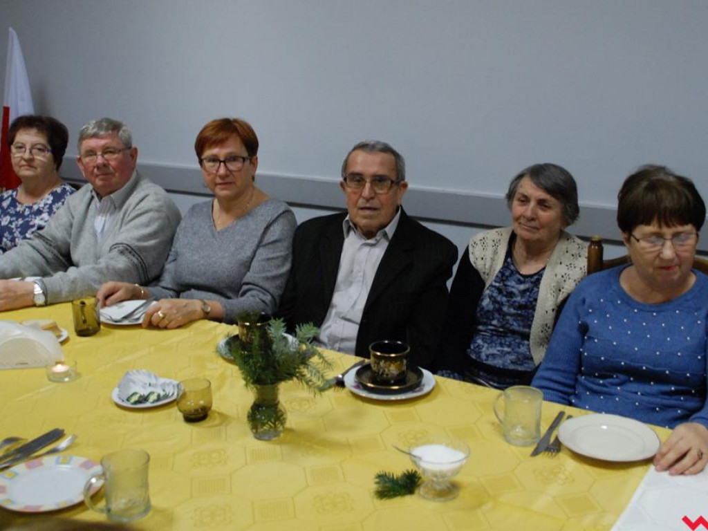 Spotkanie opłatkowe pyzdrskich seniorów