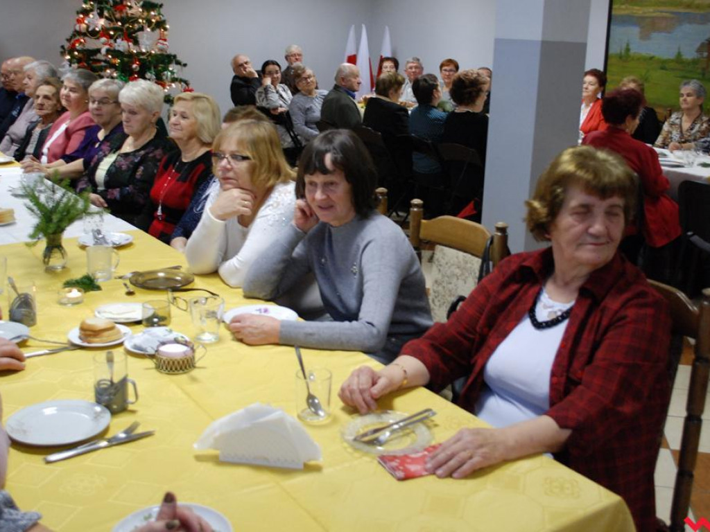 Spotkanie opłatkowe pyzdrskich seniorów
